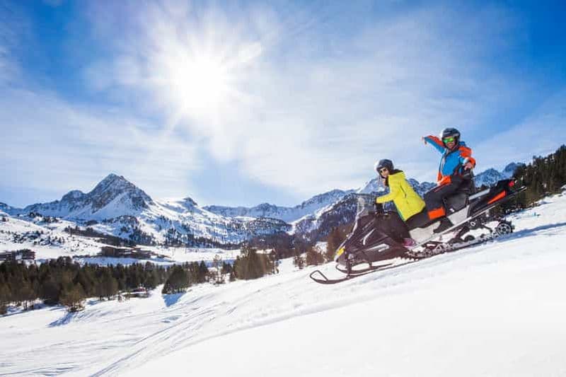 Billet Grandvalira : Excursion en motoneige pour 1 ou 2 personnes