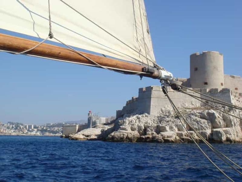 Marseille : croisière à la voile chateau d'If et calanques du Frioul