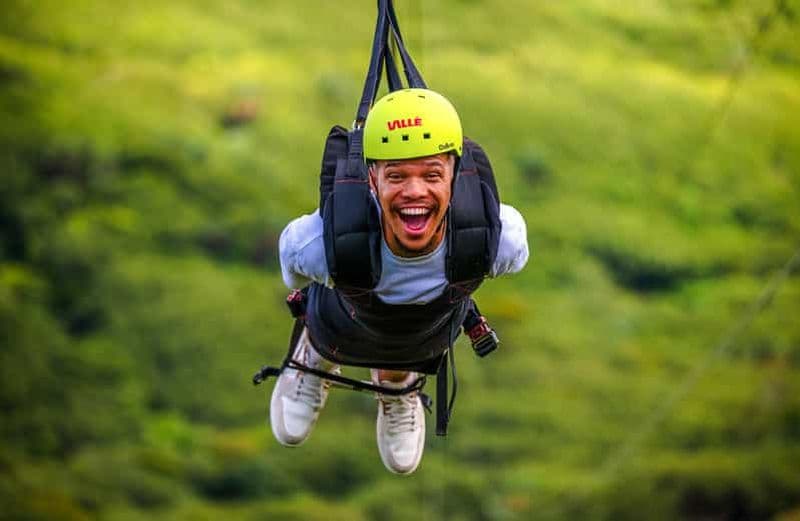 Billet Île Maurice : Tyrolienne Signature de 1,5 km au Parc Aventure de la Vallée