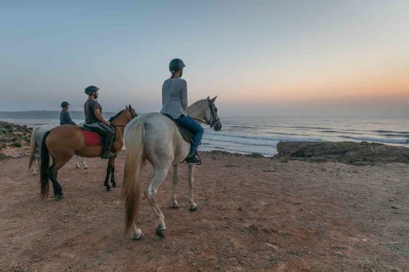 Algarve : Randonnée à cheval sur la plage au coucher du soleil ou le matin