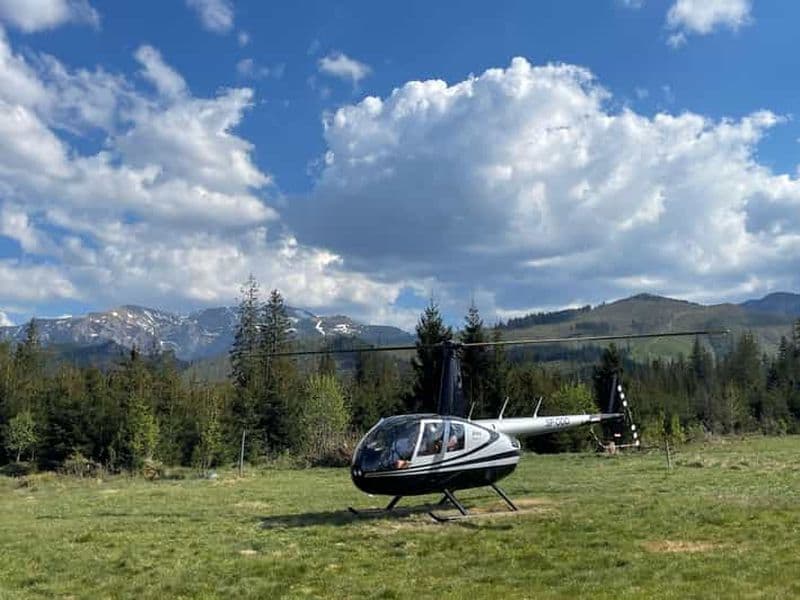 VISITE TOURISTIQUE EN HELICOPTERE D'UNE JOURNEE A ZAKOPANE A PARTIR DE KRAKOW