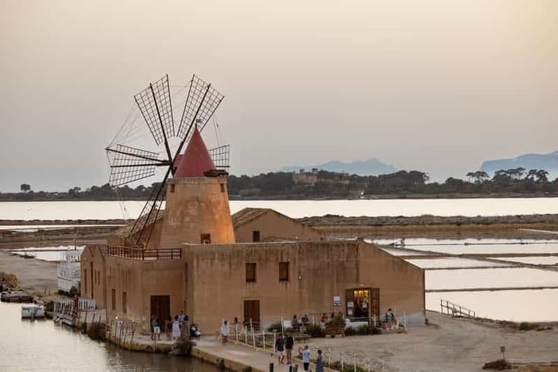 Billet Marsala : visite guidée des salines avec visite du moulin à vent