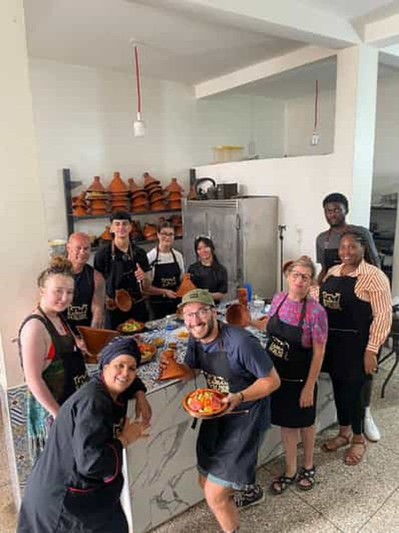 Cours de cuisine à Agadir, Gastronomie Marocaine au Menu + Transfert offert