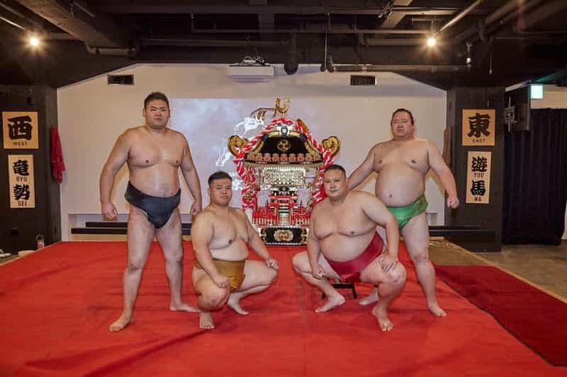 Tokyo Ginza : spectacle de sumo riche en expériences et photos souvenirs