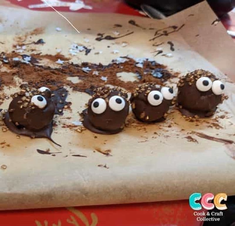 Londres : Atelier de fabrication de truffes au chocolat