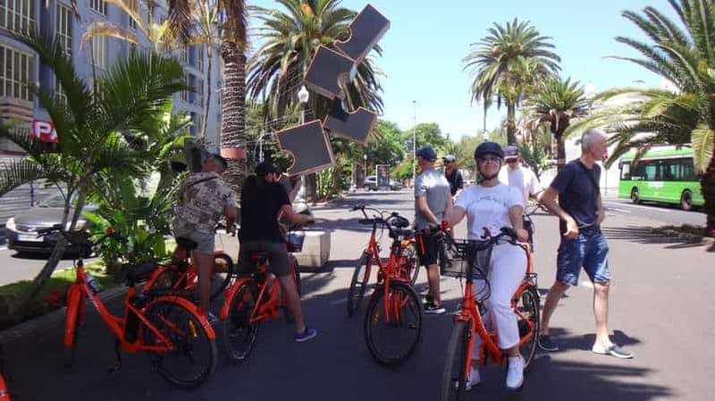Tenerife : visite guidée historique à vélo avec option vélo électrique