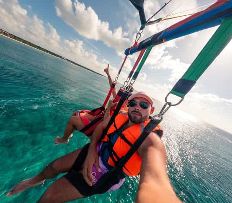Cozumel : la meilleure expérience de parachute ascensionnel + casier