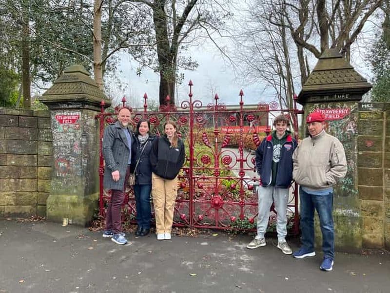 Liverpool : Visite en taxi des Beatles