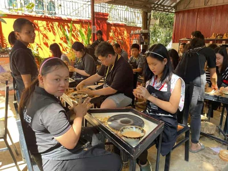 Cours de poterie à Siem Reap avec prise en charge et retour
