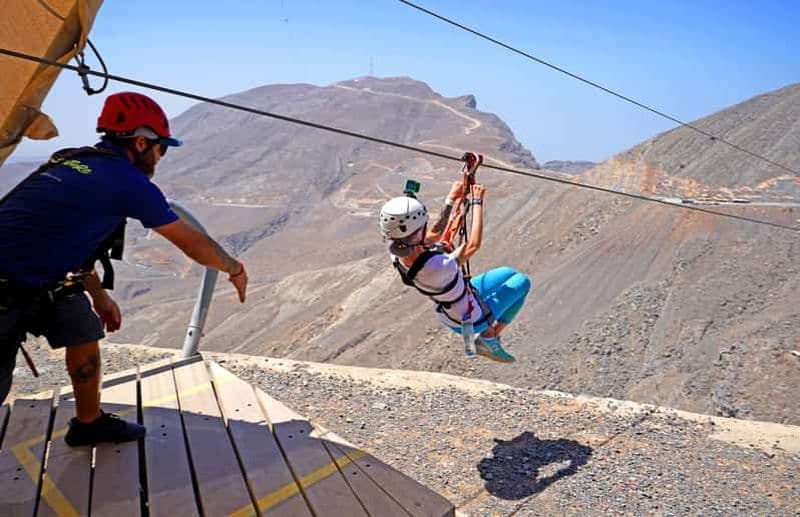 Ras al-Khaimah : aventure en tyrolienne Jais Sky Tour