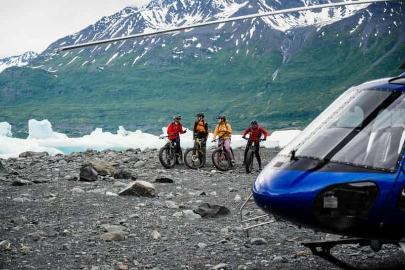 Anchorage : Aventure en vélo électrique héliporté