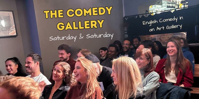 Berlin : Comédie dans une galerie d'art (Mitte)