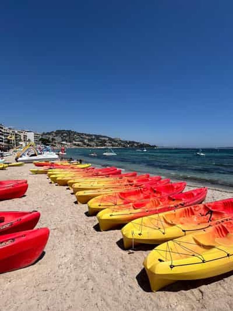 Billet Cannes-Îles de Lérins : Location de kayak à la journée/demi-journée