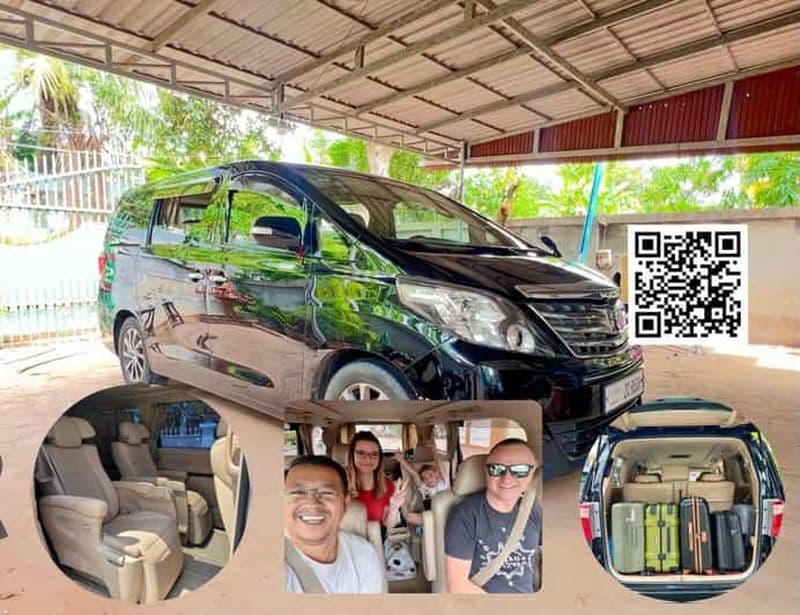 Transfert de Siem Reap à Sihanoukville avec un chauffeur de taxi privé et sécurisé