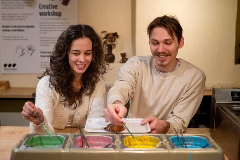 Prague : Billet pour le musée Choco Art et cours de fabrication de chocolat