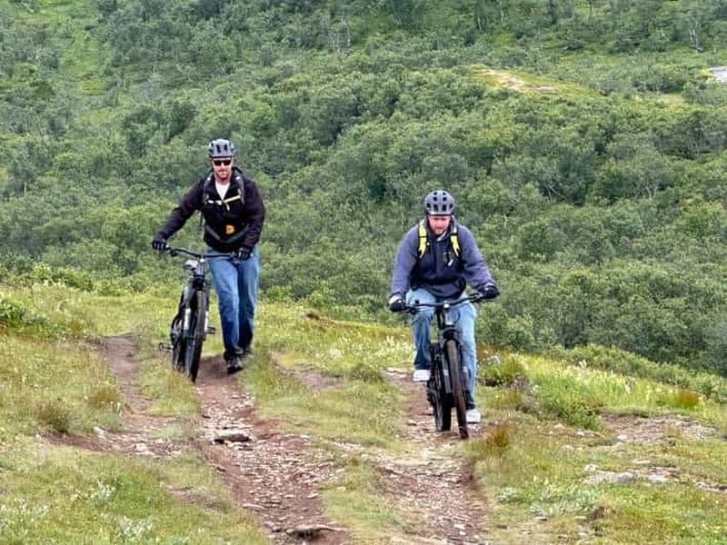 Bodø : défi VTT électrique