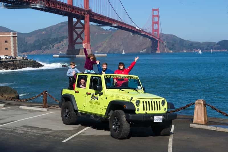 Billet San Francisco : visite privée en Jeep des temps forts