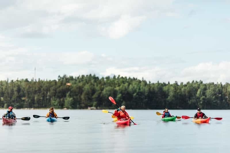Helsinki : Visite guidée en kayak dans l'est de l'archipel d'Helsinki