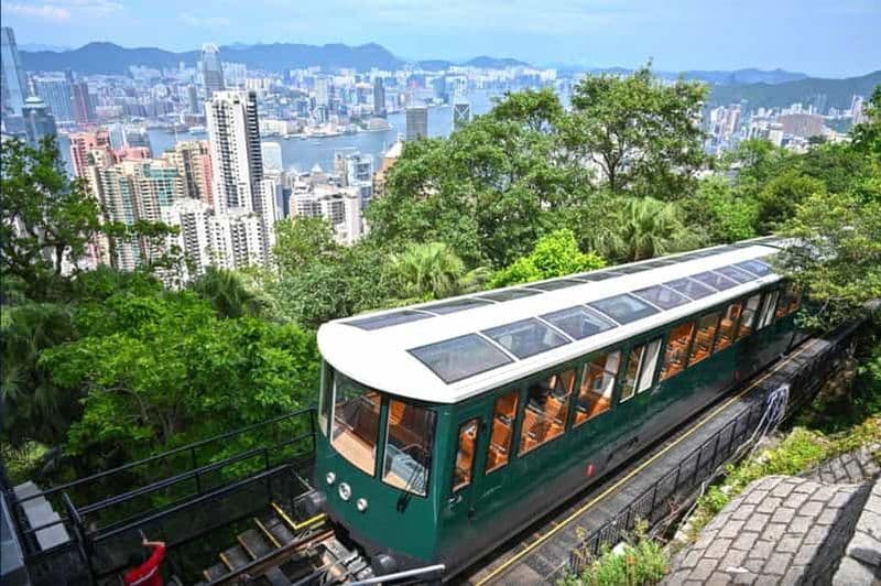 Excursion d'une journée à Hong Kong : tramway prioritaire, visite à pied de la ville et dim sum