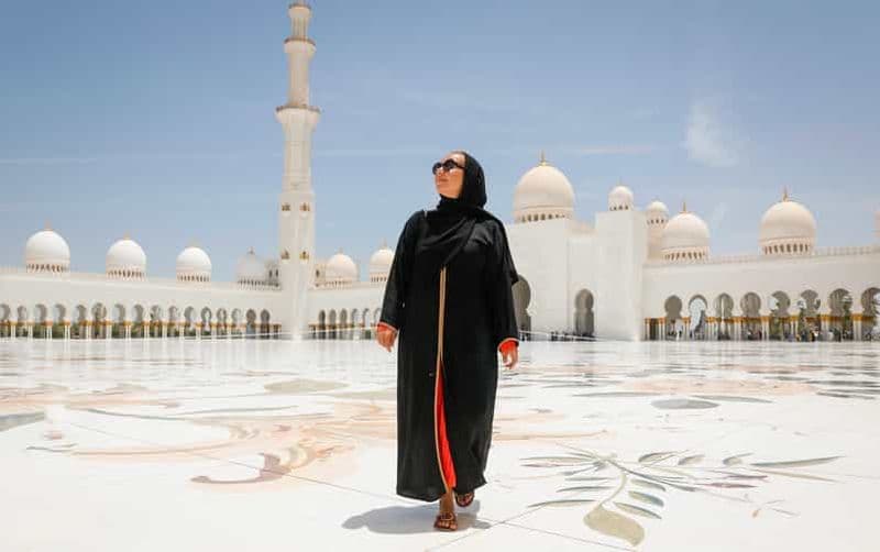 Abu Dhabi : Visite de la Grande Mosquée Sheikh Zayed avec photographe
