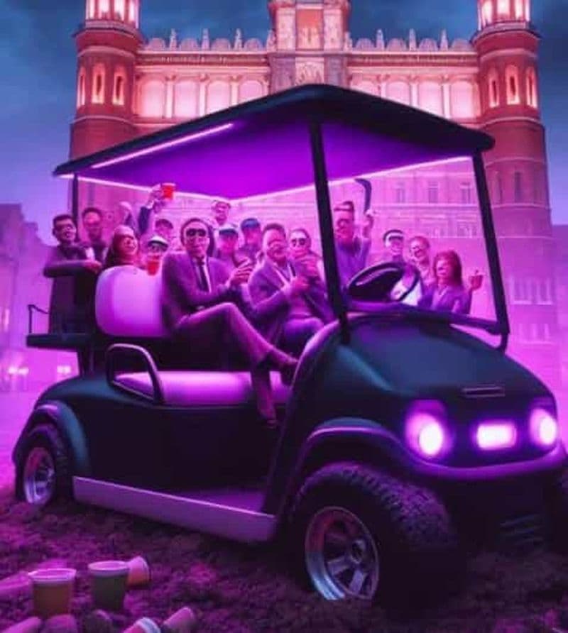 Billet Wroclaw : visite touristique de la ville en voiturette de golf avec bière à volonté