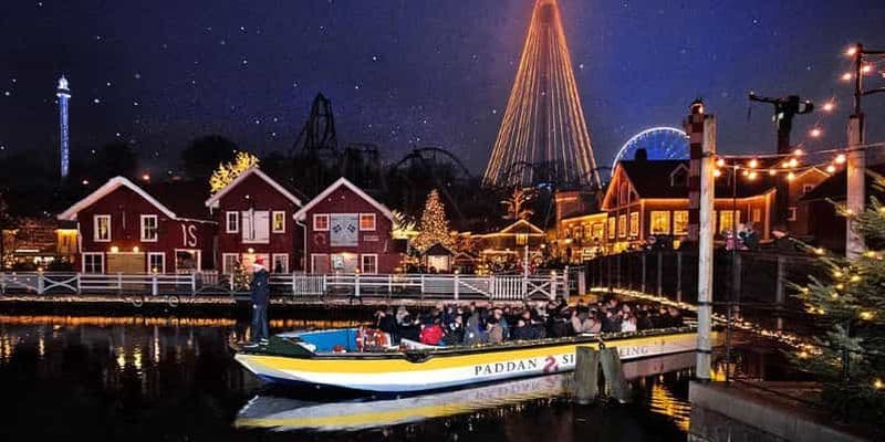 Billet Göteborg : Visite de Noël de Paddan à Liseberg avec vin chaud