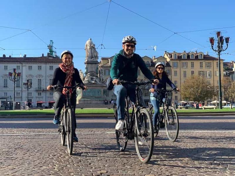 Turin : Classic Bike Tour, le centre historique et la colline