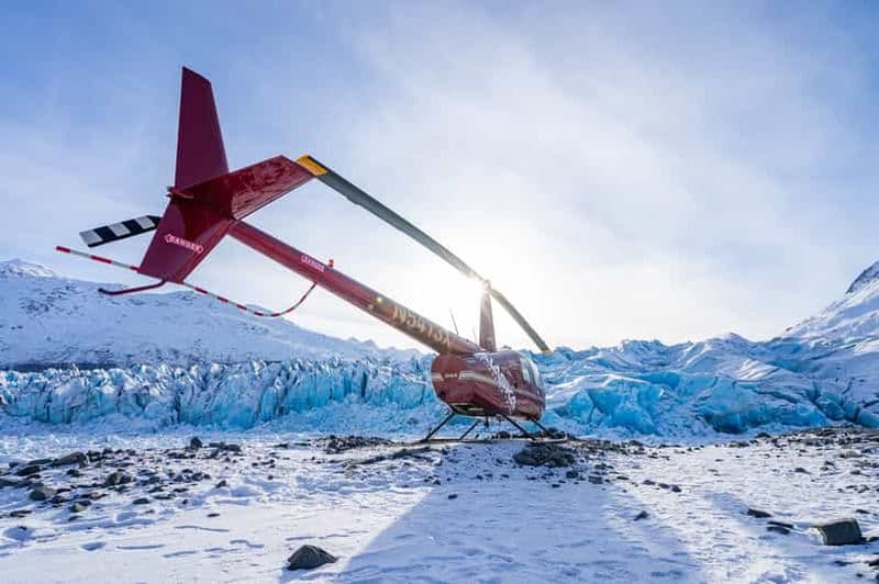 Anchorage : Excursion en hélicoptère au glacier Grand Knik avec atterrissages