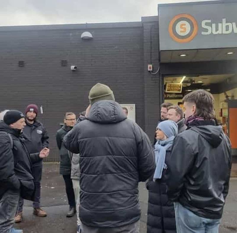 Glasgow Football Tour : Visite du métro