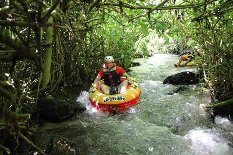 Bali : aventure canyoning en bateau gonflable