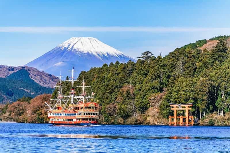 Billet Tokyo : Mont Fuji, Hakone, croisière sur le lac Ashi et train Bullet