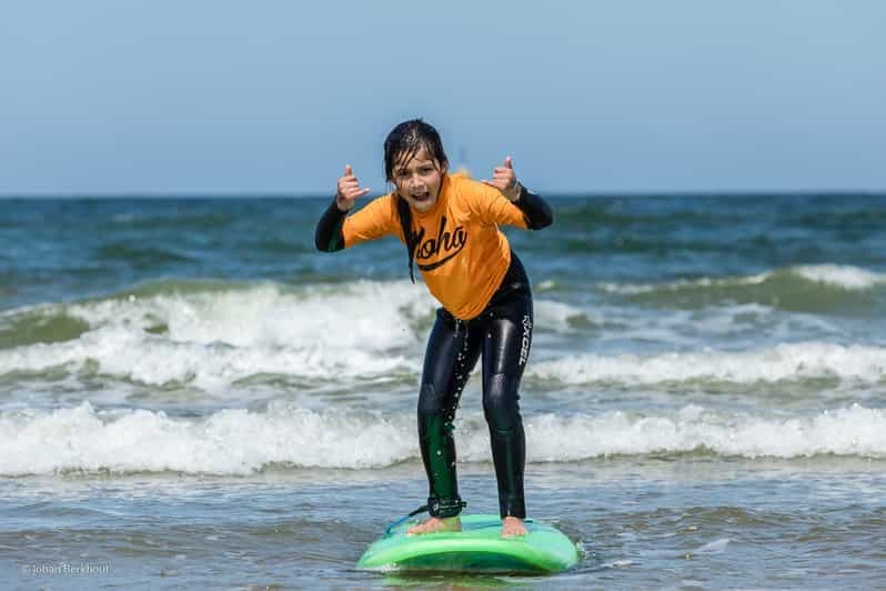 Plage de Scheveningen : 1,5 heure de surf pour les enfants