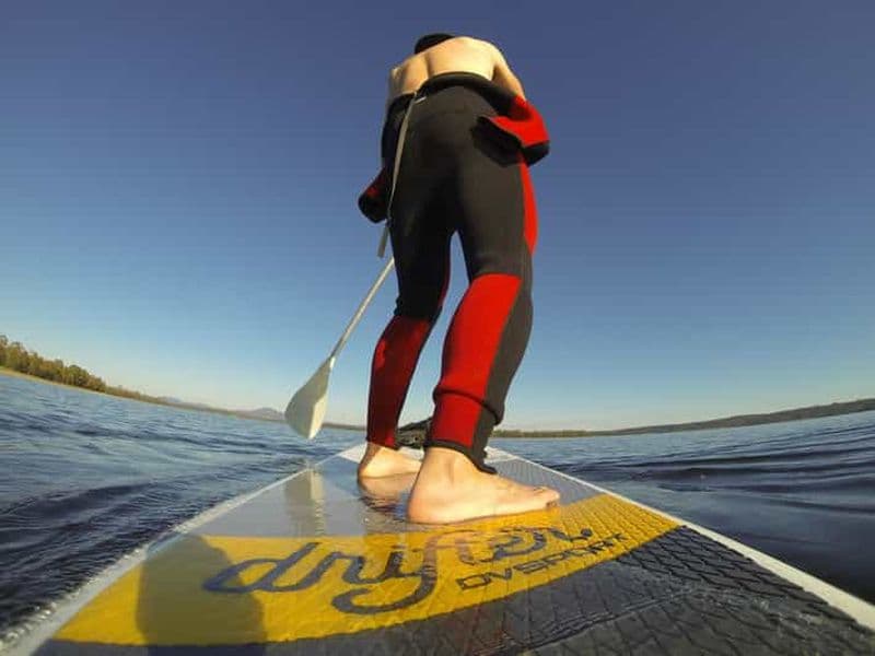 Estrémadure : Visite guidée en paddle surf sur le réservoir de Valdecañas