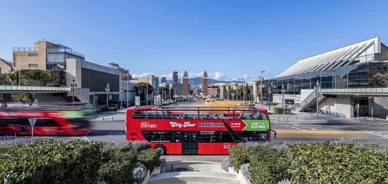 Billet Barcelone : visite en bus à arrêts à arrêts multiples de 24 ou 48 heures