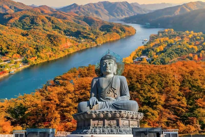 Billet Séoul : Randonnée au Mont Seorak avec le temple Naksansa ou l'île de Nami