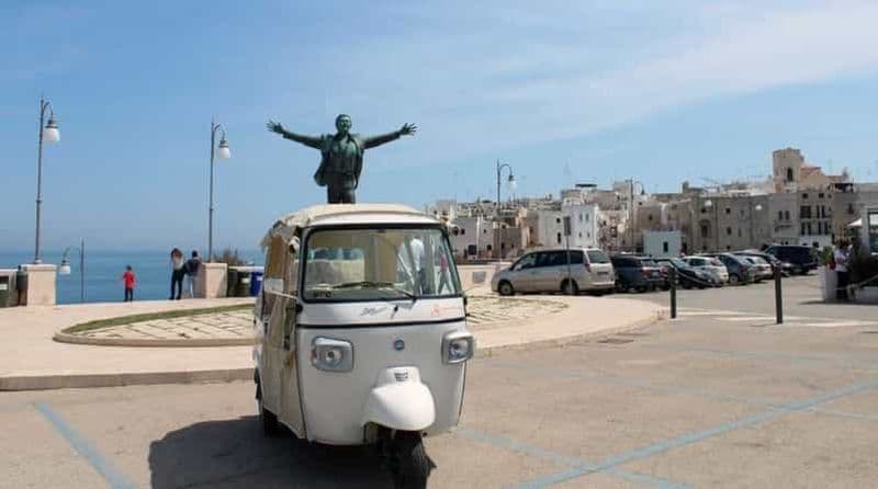 Billet Polignano a Mare : Tour en tuk-tuk le long de la côte
