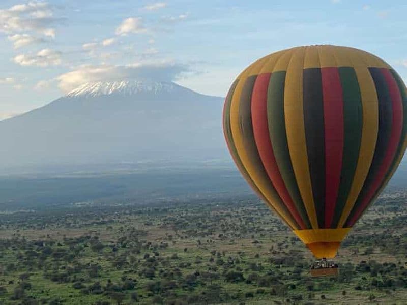 Amboseli : safari en montgolfière avec petit-déjeuner
