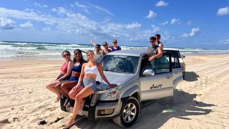 Au départ de Rainbow Beach : circuit de 2 jours en 4x4 à K'gari (île Fraser)