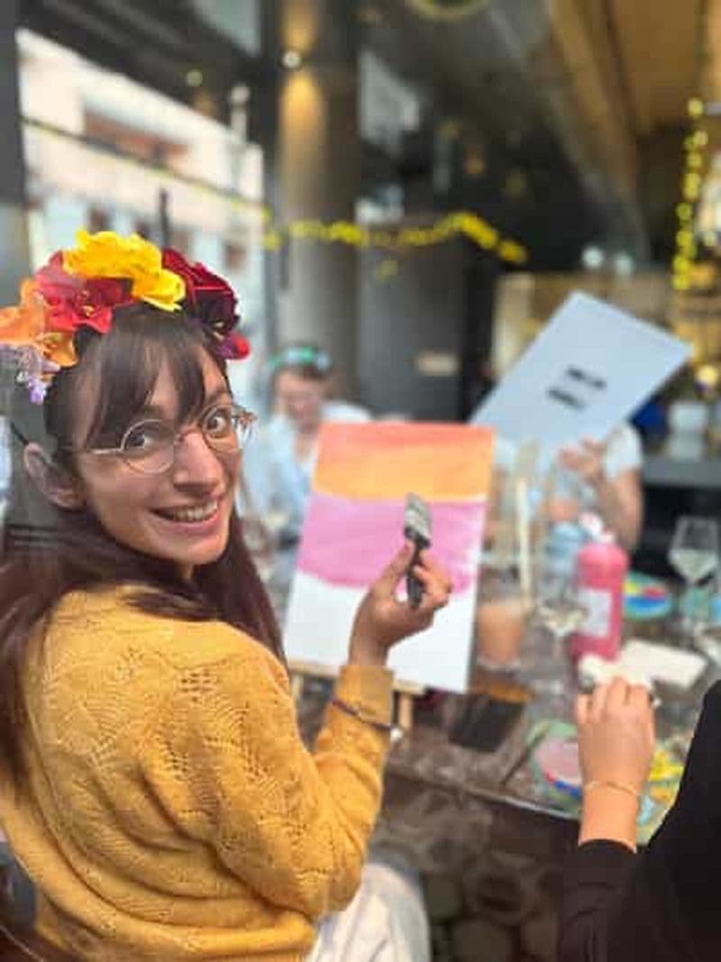 Atelier de peinture et de dégustation