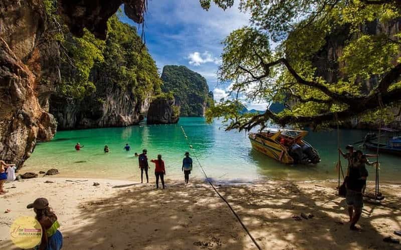 Billet Ao Nang : Tour en bateau à moteur ou à queue longue des îles Hong