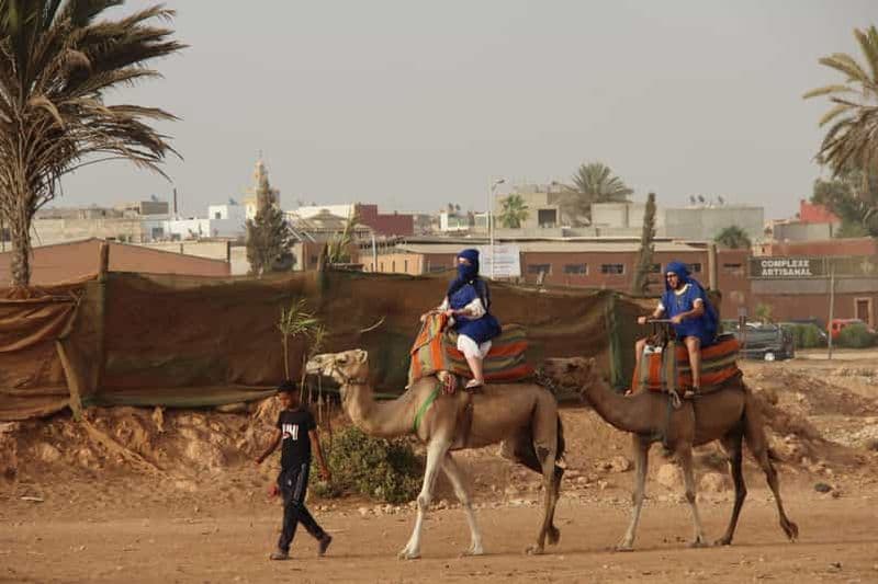 Agadir : balade à dos de chameau ou à cheval au coucher du soleil avec thé à la menthe