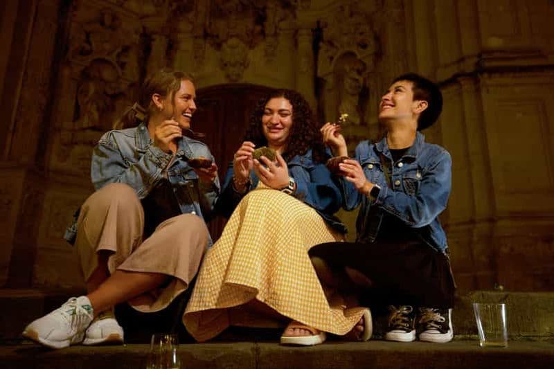 Saint-Sébastien : visite à pied gastronomique avec vin