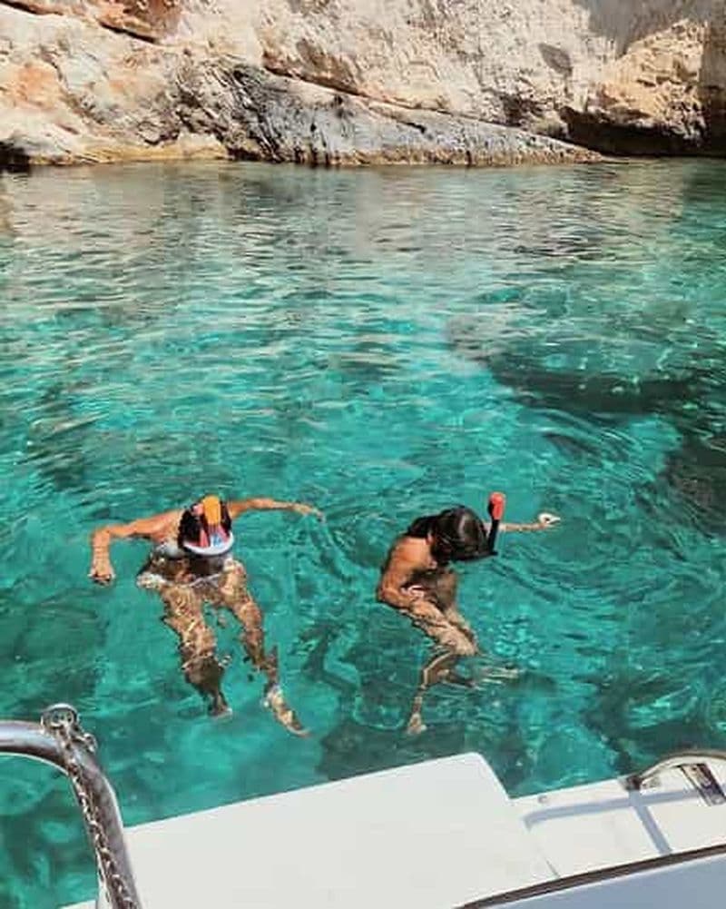 Billet Pillirina, Ortigia, grottes : tour en bateau, plongée avec tuba et prosecco