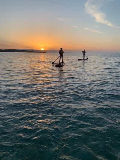 Chania : Stand-up Paddleboard au coucher du soleil sur la côte