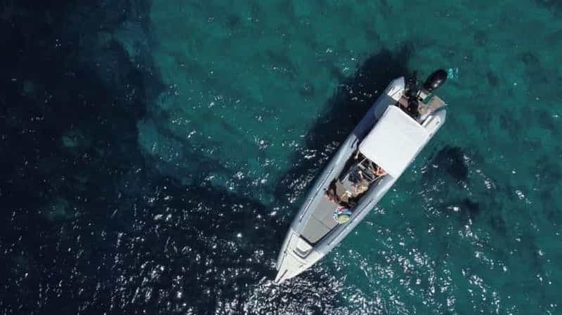 Excursion en bateau avec plongée en apnée et baignade à Hydra