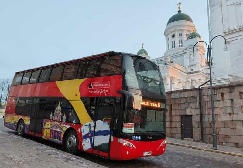 Helsinki : visite en bus avec audioguide