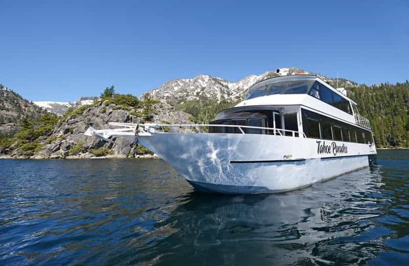 Billet Lac Tahoe : croisière avec dégustation de vins et apéritifs au coucher du soleil