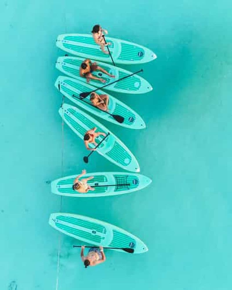 Excursion en Stand Up Paddleboard au lever du soleil à Bacalar avec petit-déjeuner