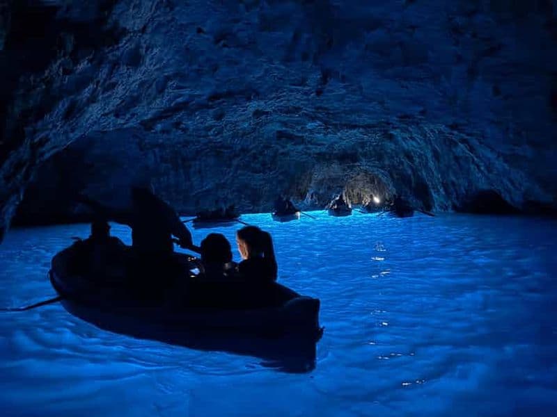 Au départ de Capri : visite guidée de la Grotte bleue, de Capri et d'Anacapri