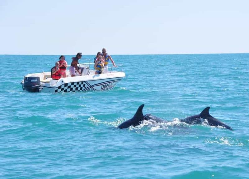 Djerba : Aventure marine et recherche de dauphins en bateau rapide